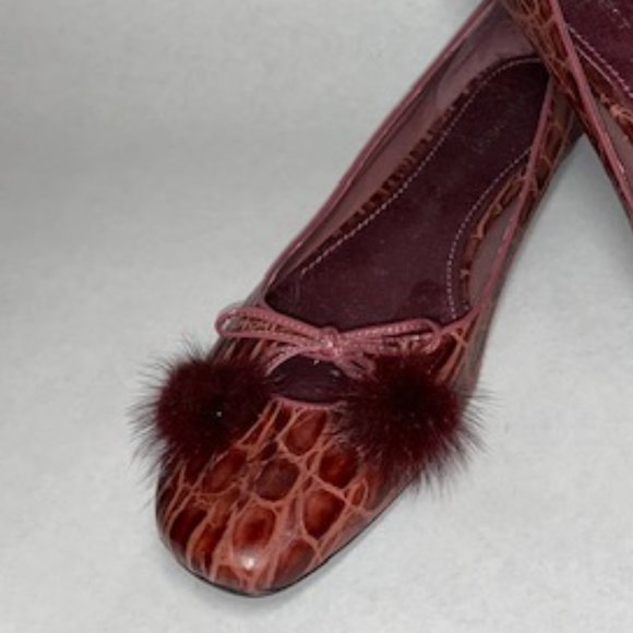 Nine West Women's flat shoe with furry tassels - Picture 4 of 4